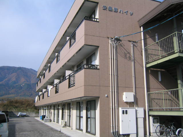 安曇野ハイツ ベランダ