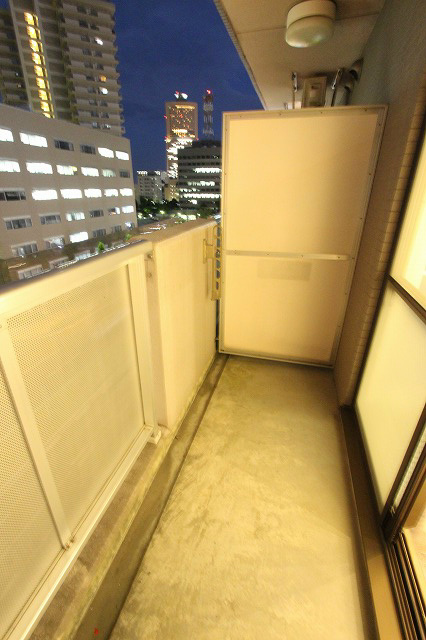 ホリホックイン八幡 ベランダ