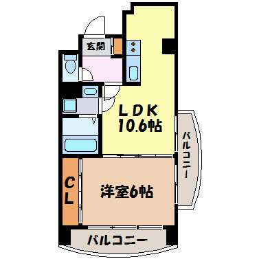 さくらHills YAGOTO 間取り図