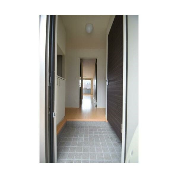 月見坂ハイム 玄関