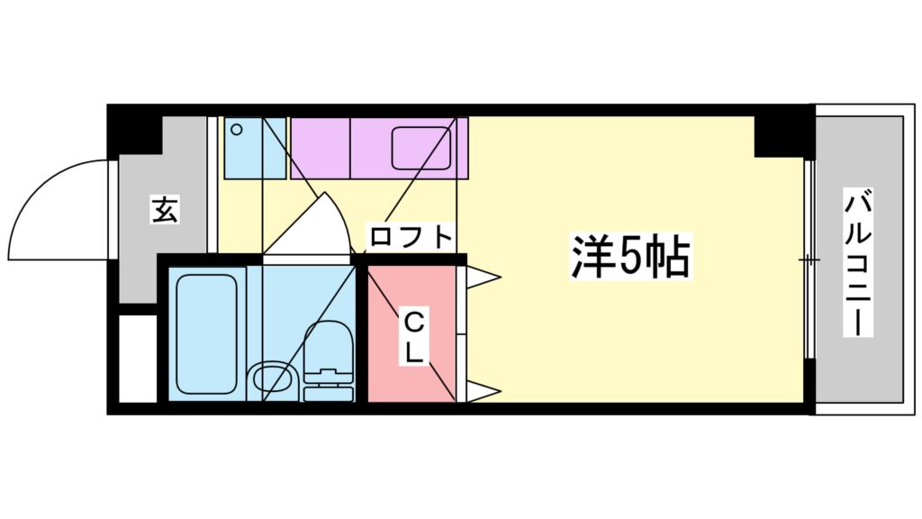 メゾン春Ⅲ番館 間取り図