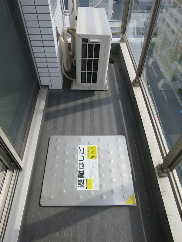 ルクシェール蒲田 ベランダ