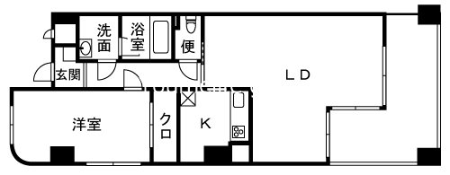 シアンサージュ湘南 304号室 間取り