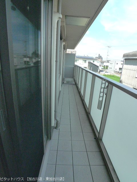 シャーメゾン粟津 ベランダ