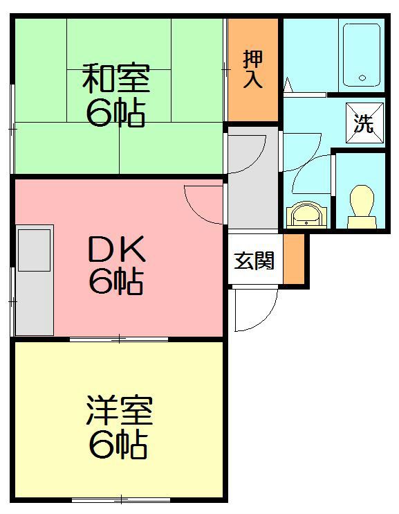 ソレイユ湘南 101号室 間取り