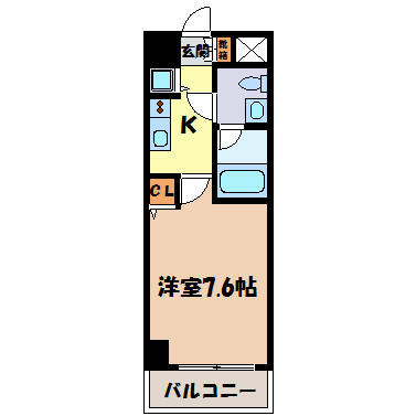 カレント新栄 間取り図