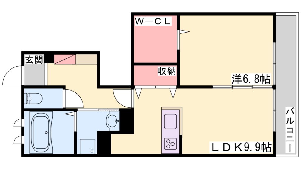 ラ・グランディール 間取り図