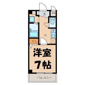 ポーロニア柳原 間取り図
