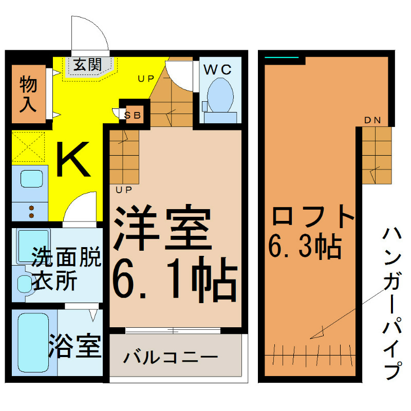 愛知県名古屋市千種区千種３丁目 間取り