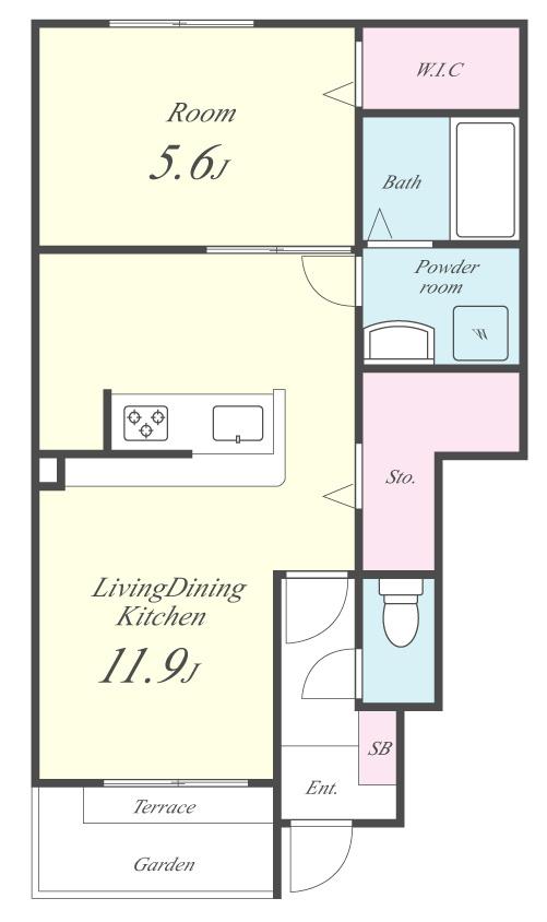ウエストヒルズ西六甲 間取り図