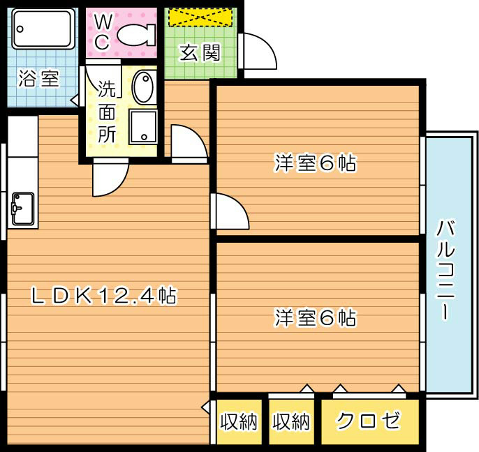 アネックス大平 間取り図