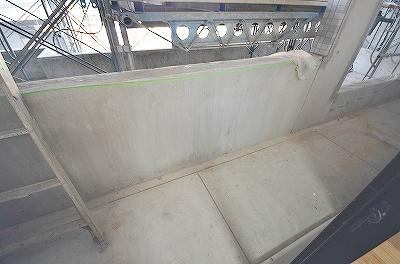 紺二ビル ベランダ