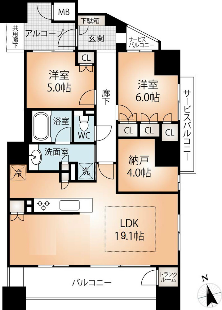 東京都渋谷区宇田川町 間取り