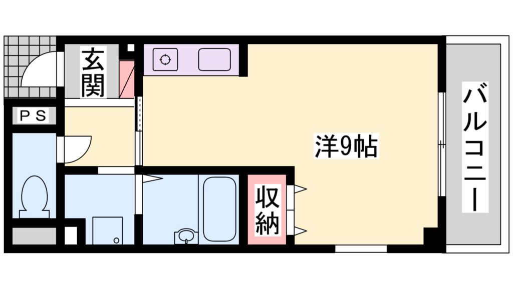 アレックスⅡ 間取り図