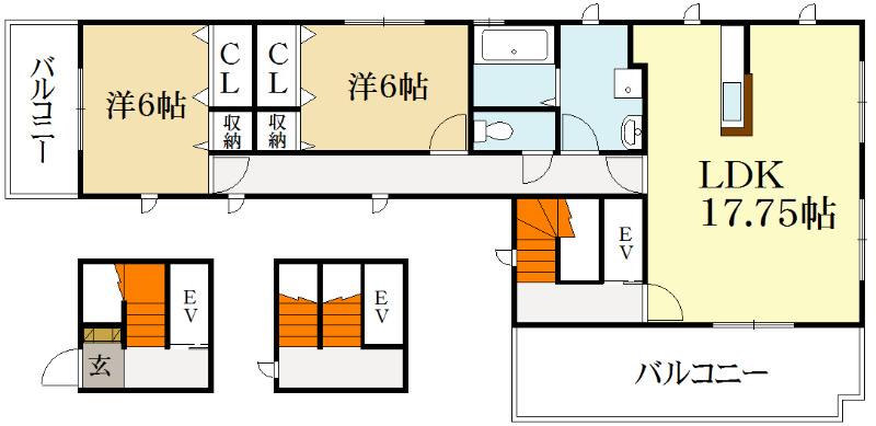 OHANA 間取り