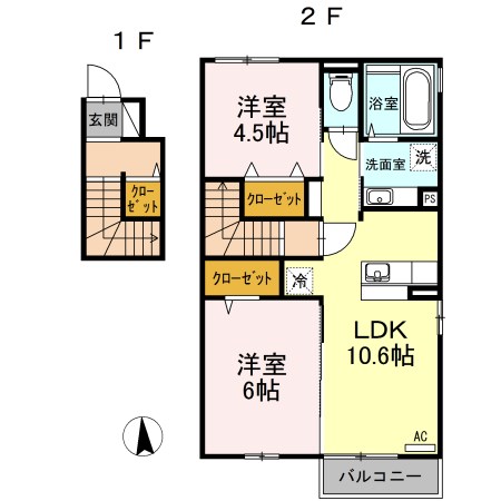 グリーンハイツ 間取り