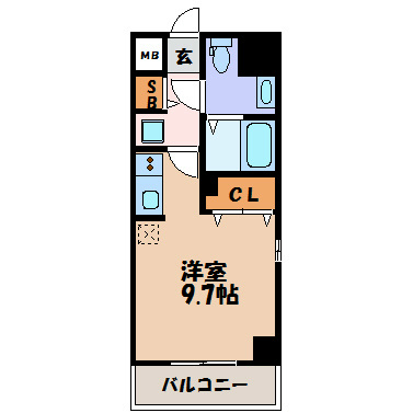 澄和レジデンス名古屋 間取り図
