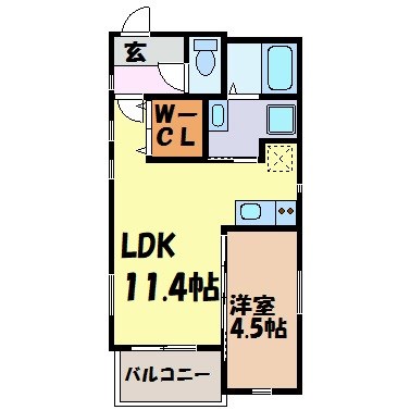 Miyabi　Chikusa 間取り図