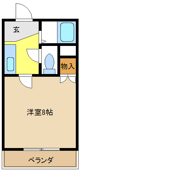 ハイツ鈴木 間取り