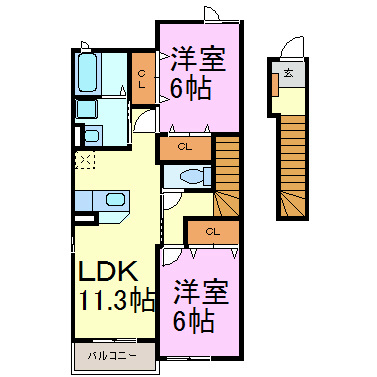 プリムラプレッソ 間取り図
