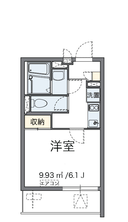 クレイノ大森町 間取り