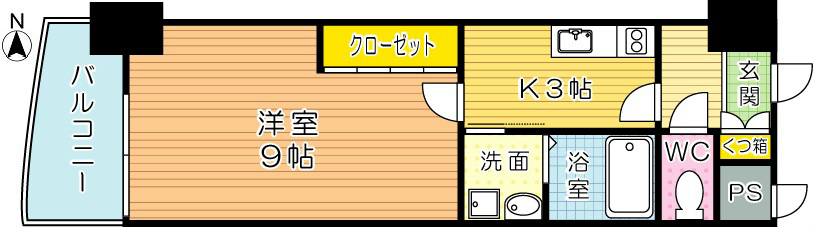 ロイヤルノースナイン 間取り図