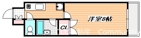 クレオ舞浜Ⅲ 間取り