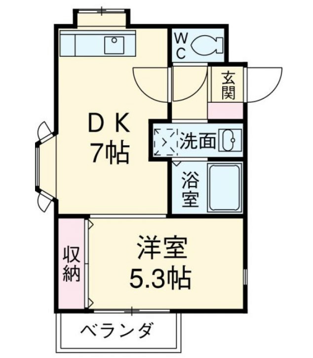 愛知県名古屋市千種区東山元町４丁目 間取り