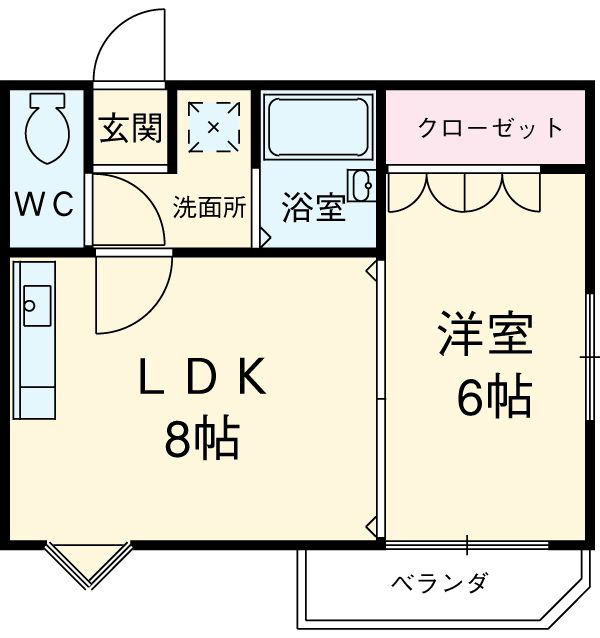 愛知県名古屋市千種区東山元町４丁目 間取り