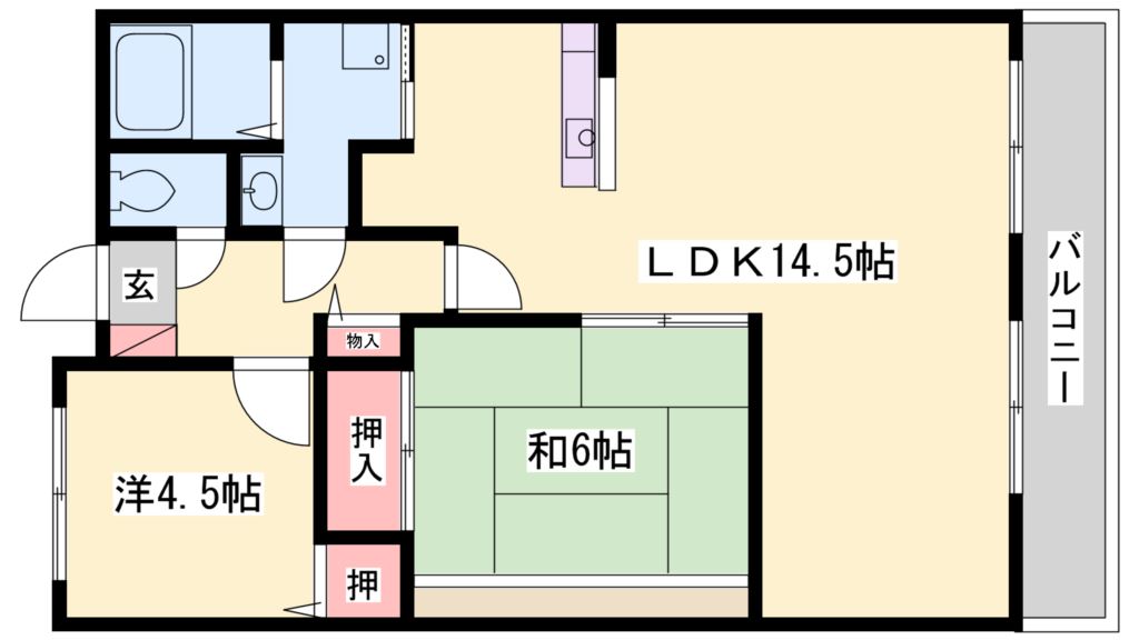 ウィステリア 間取り図