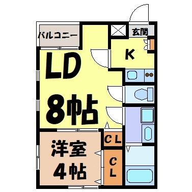 プリミエール上飯田南町 間取り図