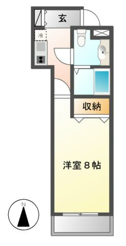 愛知県名古屋市中区丸の内３丁目 間取り