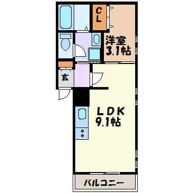 ＲＩＡＳＳＡ 間取り図