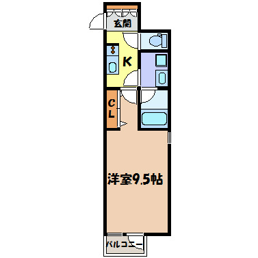 ＣＯＺＹ大曽根 間取り図