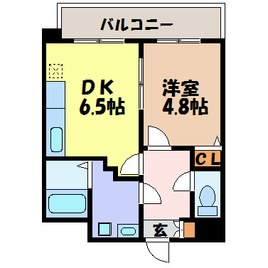 ベルメゾン大曽根 間取り図