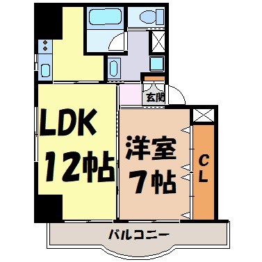 フローラル今池 間取り図