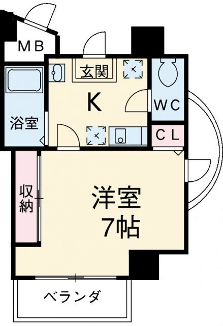 愛知県名古屋市北区平安１丁目 間取り