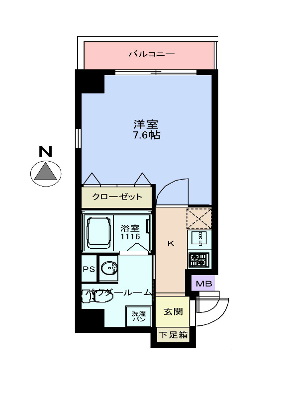 ルミエール藤沢 間取り図