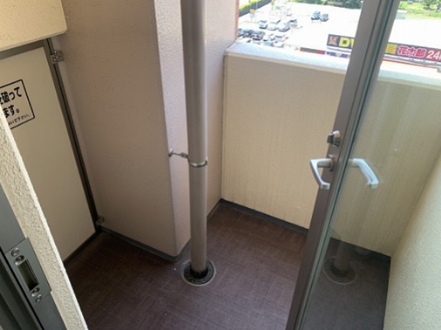 クォーツマンション ベランダ