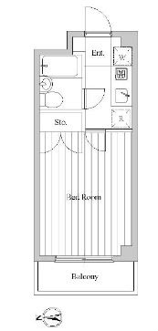 メゾン相模野 102号室 間取り