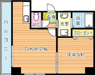 CoCoメゾン（ココメゾン） 304号室 間取り