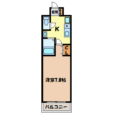 ソレーユ松原 間取り図
