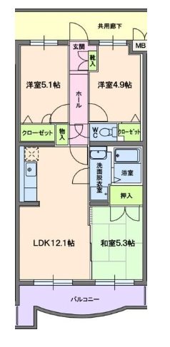 プリマべーラ 間取り図