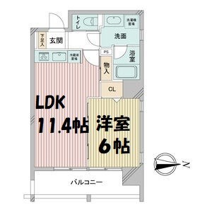 レインボーピア記念橋 間取り図