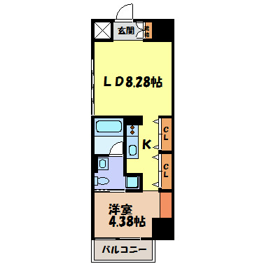 ＮＳ．ＺＥＡＬ泉 間取り図