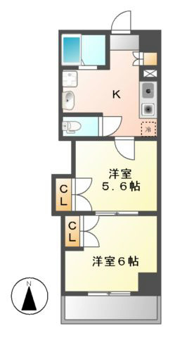 愛知県名古屋市千種区吹上２丁目 間取り