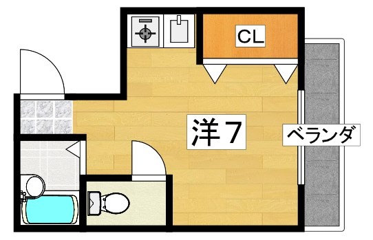 大阪府枚方市茄子作３丁目 間取り