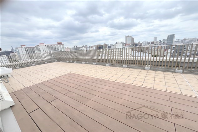 ロイヤルパークス千種 ベランダ