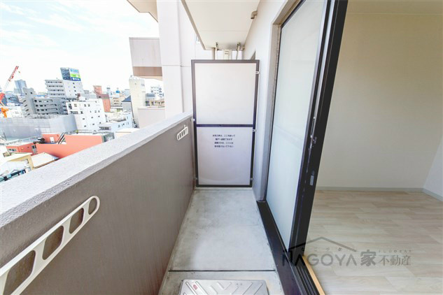 タウンエステート新栄 ベランダ