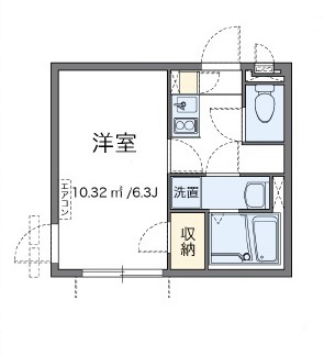 ルミネスⅠ 間取り図